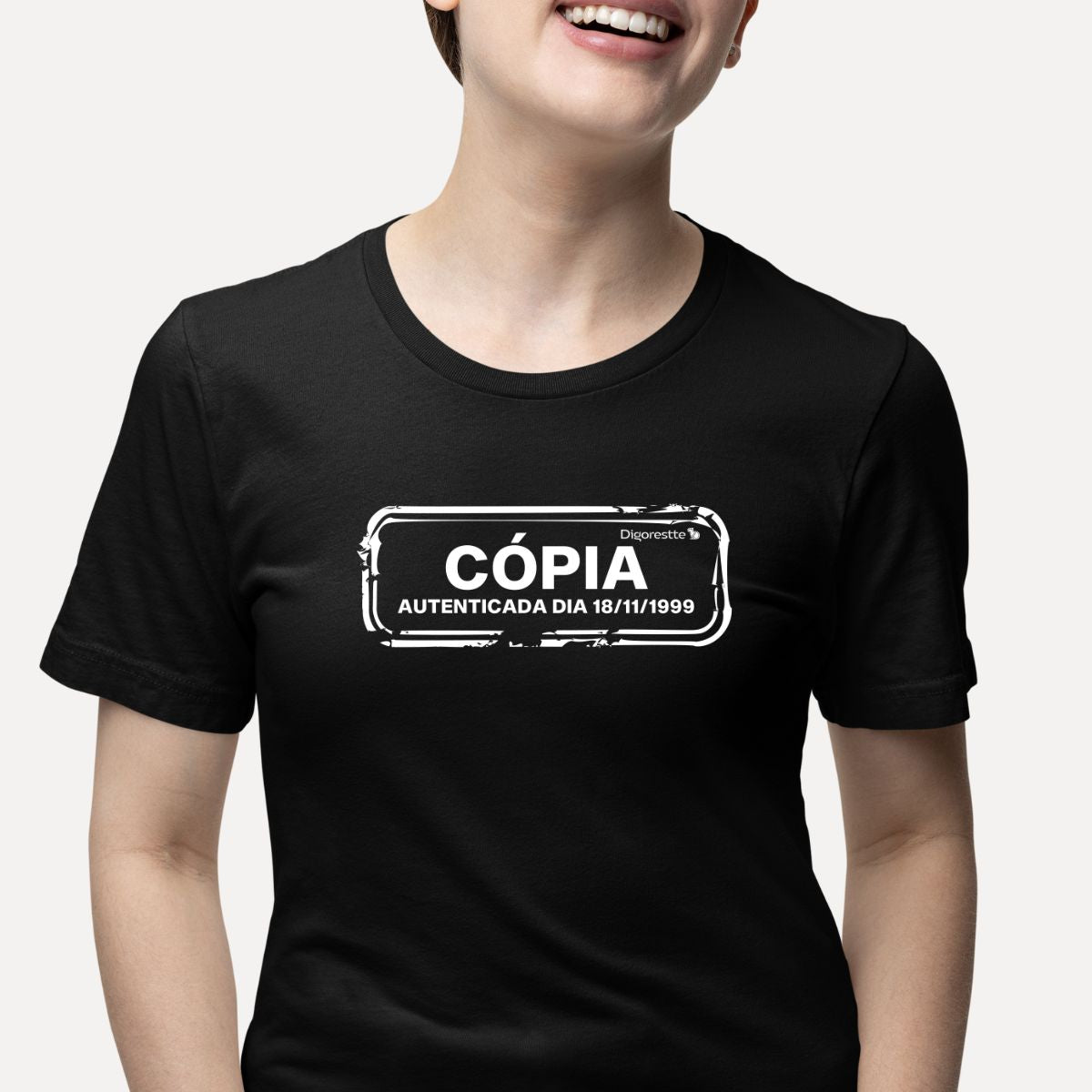 CAMISETA PERSONALIZADA CÓPIA AUTENTICADA