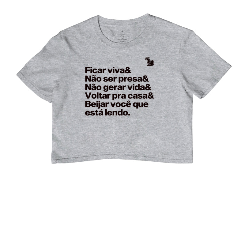 CROPPED CARNAVAL METAS