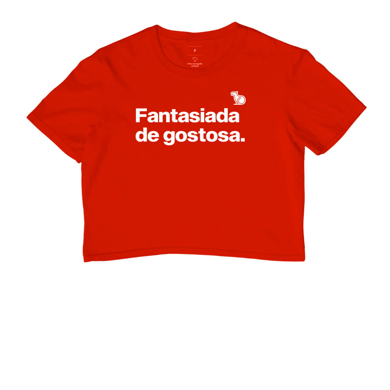 CROPPED CARNAVAL FANTASIADA DE GOSTOSA