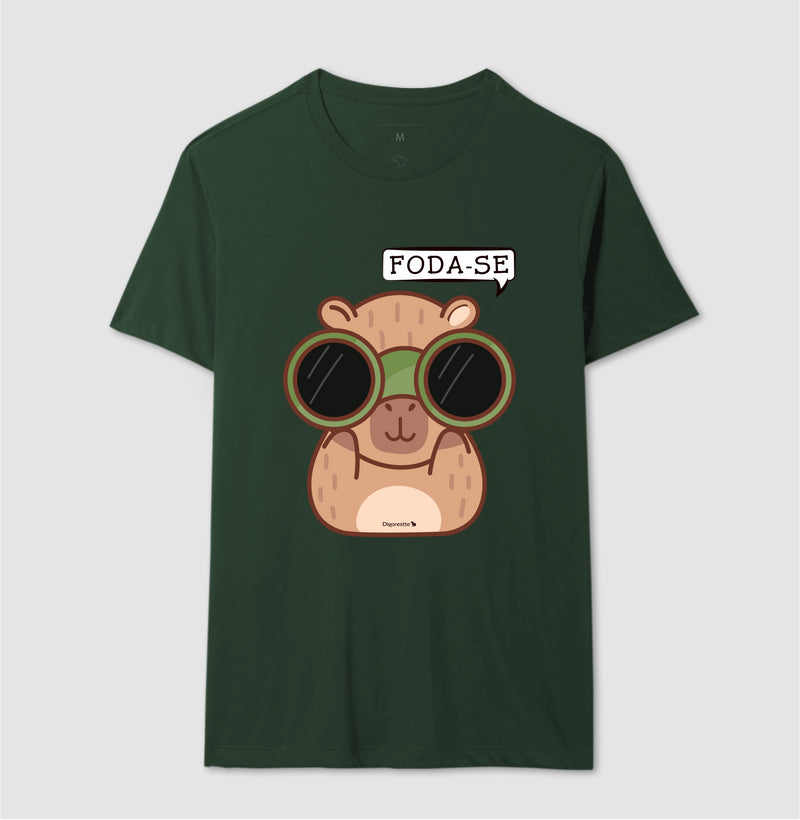 CAMISETA CAPIVARA ESTRESSADA
