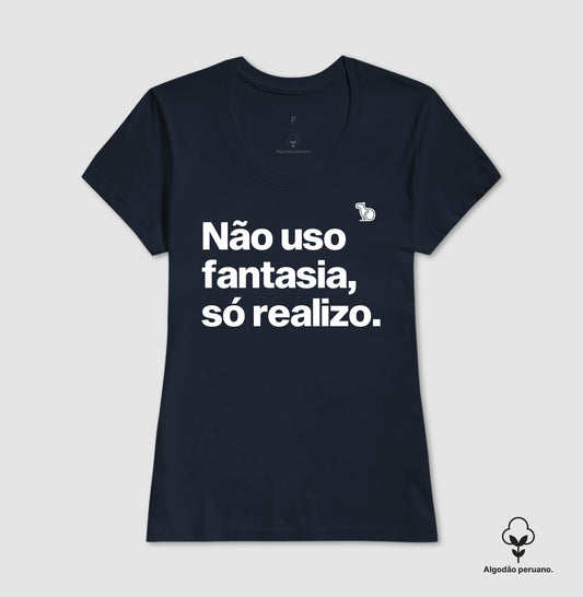 CAMISETA ALGODÃO PERUANO CARNAVAL NÃO USO FANTASIA