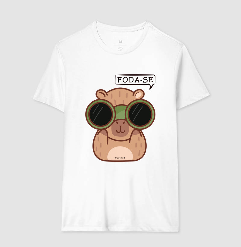 CAMISETA CAPIVARA ESTRESSADA