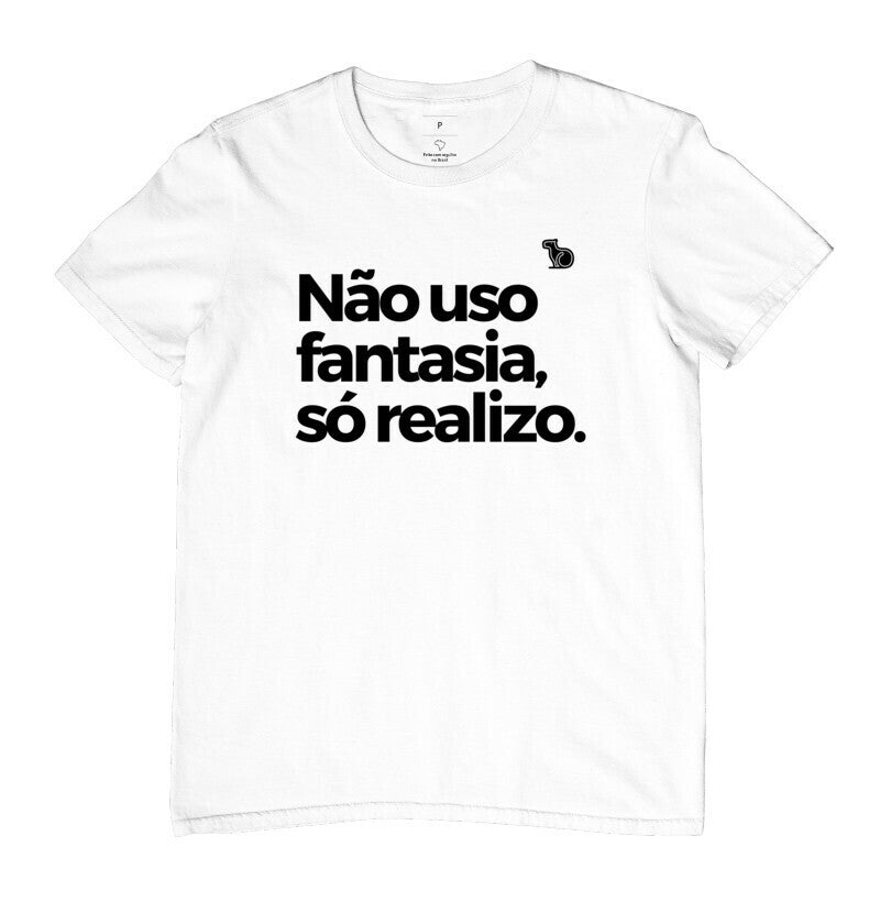 CAMISETA CARNAVAL NÃO USO FANTASIA