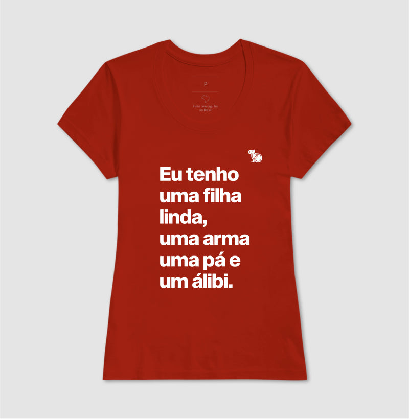 CAMISETA PAIS COM ÁLIBI - FILHA