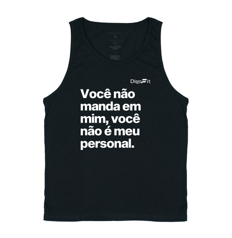 REGATA ACADEMIA VOCÊ NÃO É MEU PERSONAL