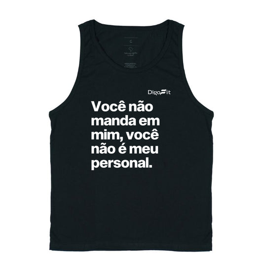 REGATA ACADEMIA VOCÊ NÃO É MEU PERSONAL