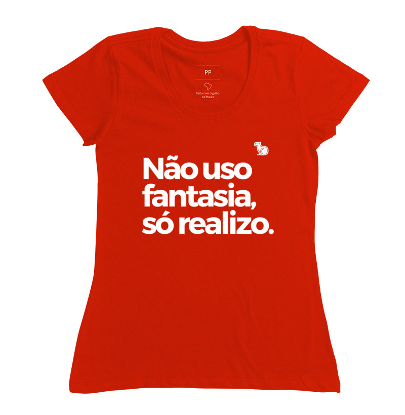 CAMISETA CARNAVAL NÃO USO FANTASIA