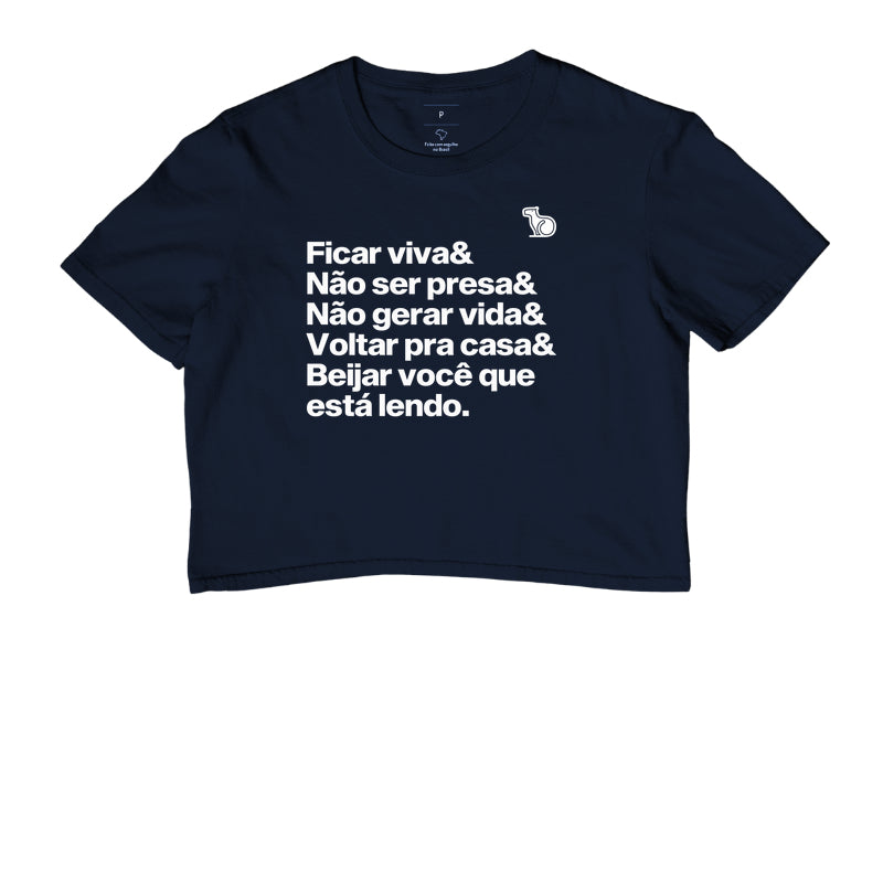 CROPPED CARNAVAL METAS