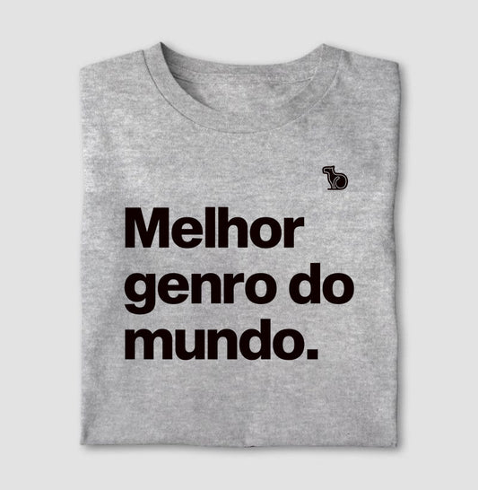 CAMISETA MELHOR GENRO DO MUNDO