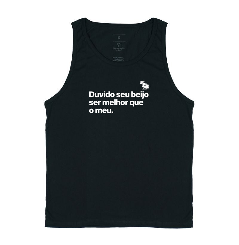 REGATA CARNAVAL DUVIDO SEU BEIJO SER MELHOR