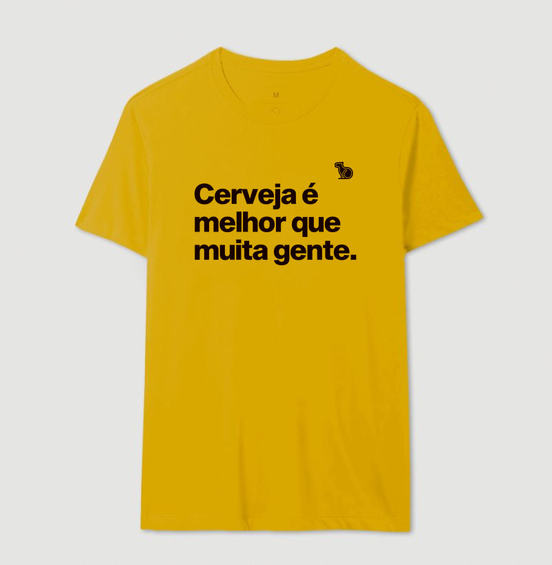 CAMISETA CERVEJA É MELHOR QUE MUITA GENTE