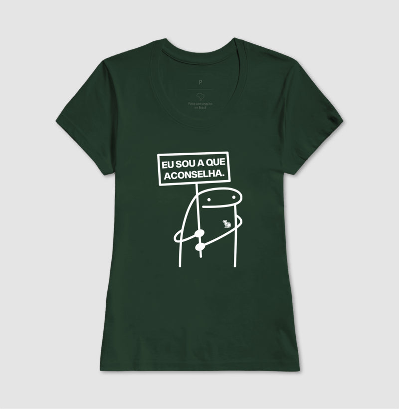 CAMISETA CARNAVAL EU SOU A QUE ACONSELHA