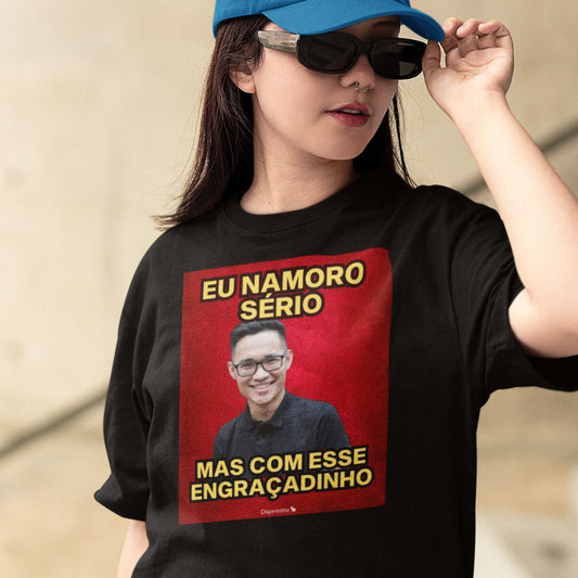 CAMISETA PERSONALIZADA COM FOTO - NAMORADOS / CASADOS