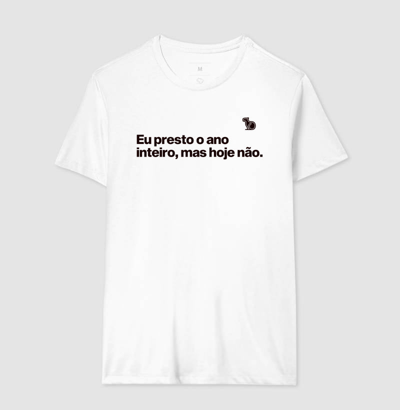 CAMISETA CARNAVAL EU PRESTO O ANO TODO
