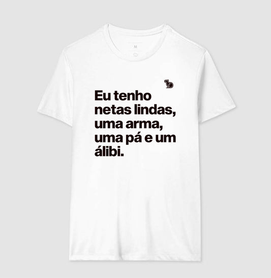 CAMISETA AVÔ COM ÁLIBI - NETAS