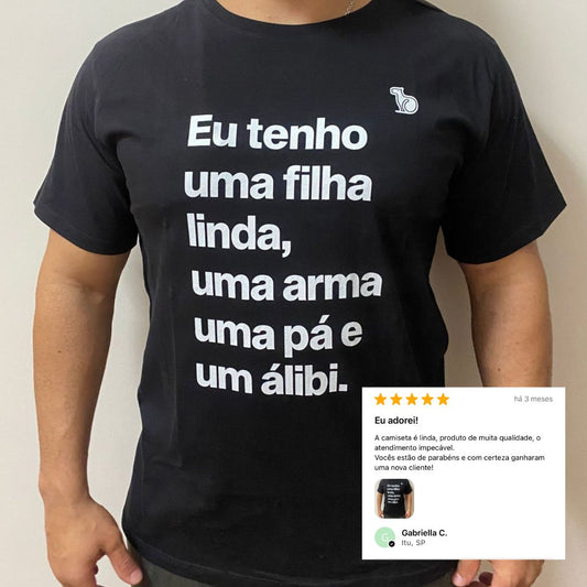 KIT CAMISETAS PAIS COM ÁLIBI