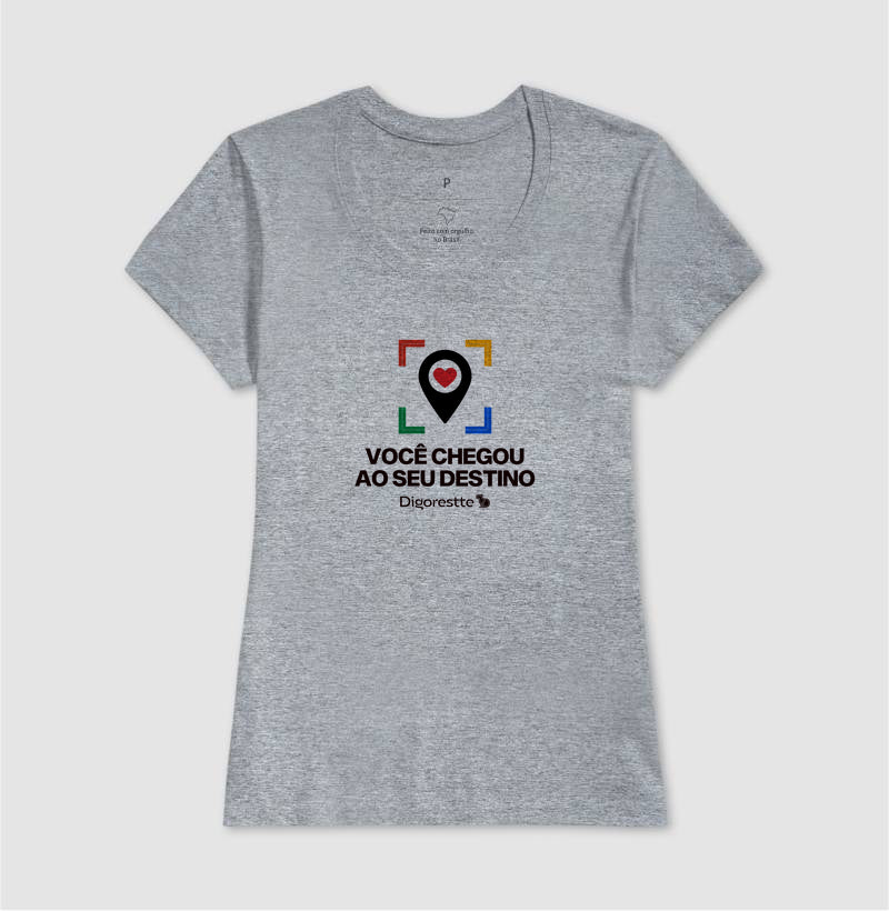 CAMISETA CARNAVAL VOCÊ CHEGOU AO SEU DESTINO