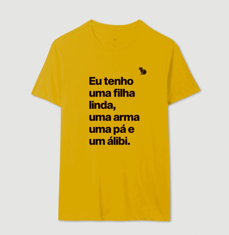 CAMISETA PAIS COM ÁLIBI - FILHA