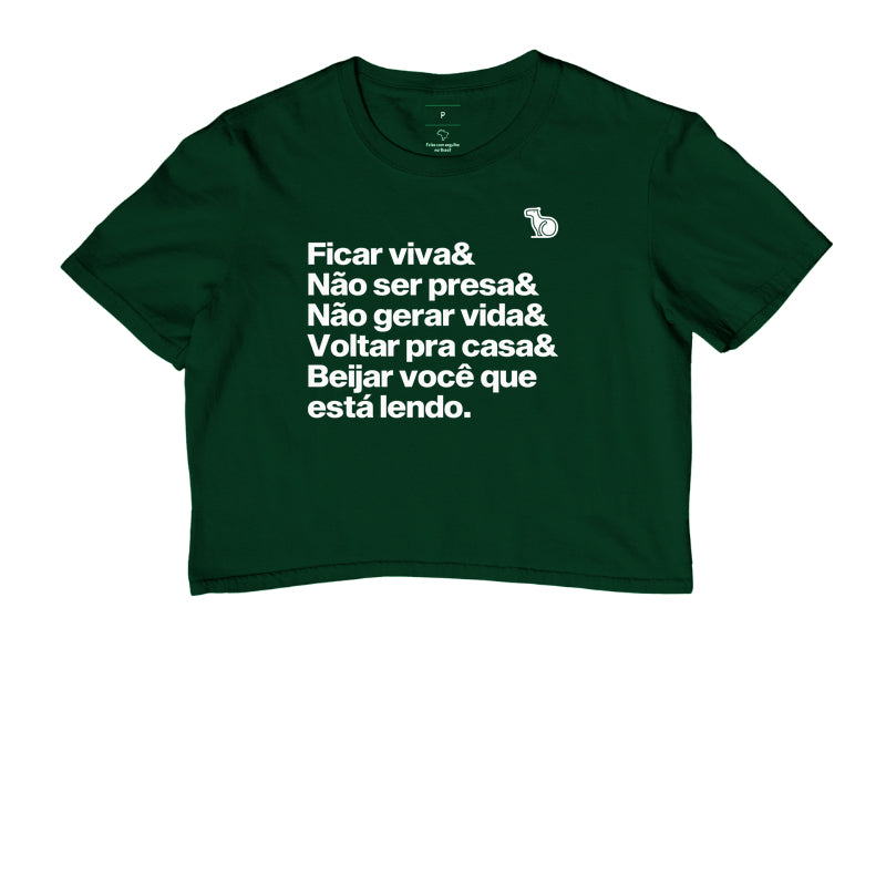 CROPPED CARNAVAL METAS