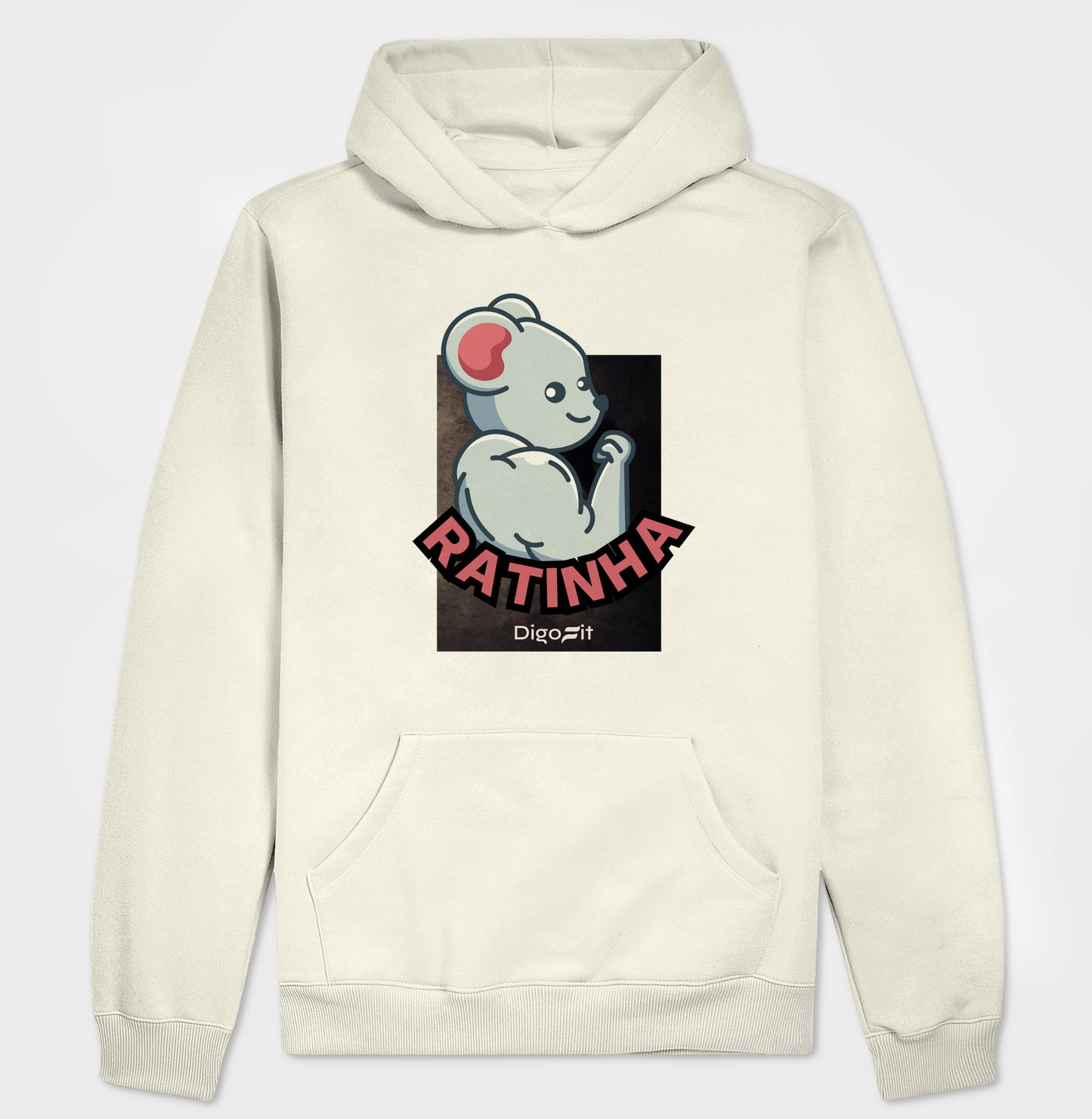 MOLETOM SLIM ACADEMIA RATINHA