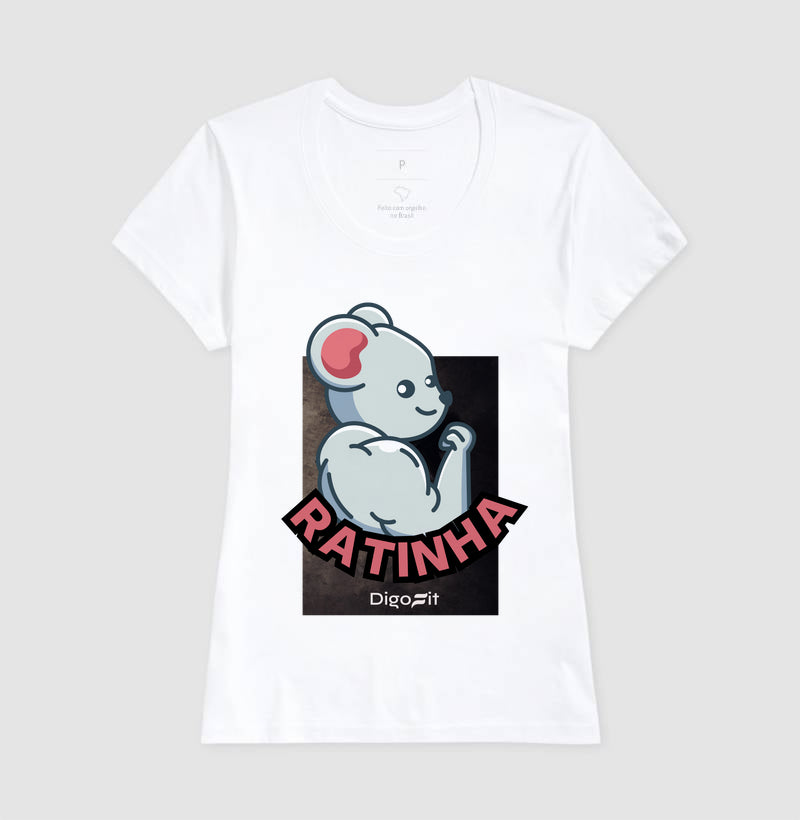 CAMISETA ACADEMIA RATINHA