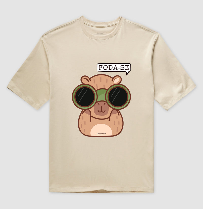 OVERSIZED CAPIVARA ESTRESSADA