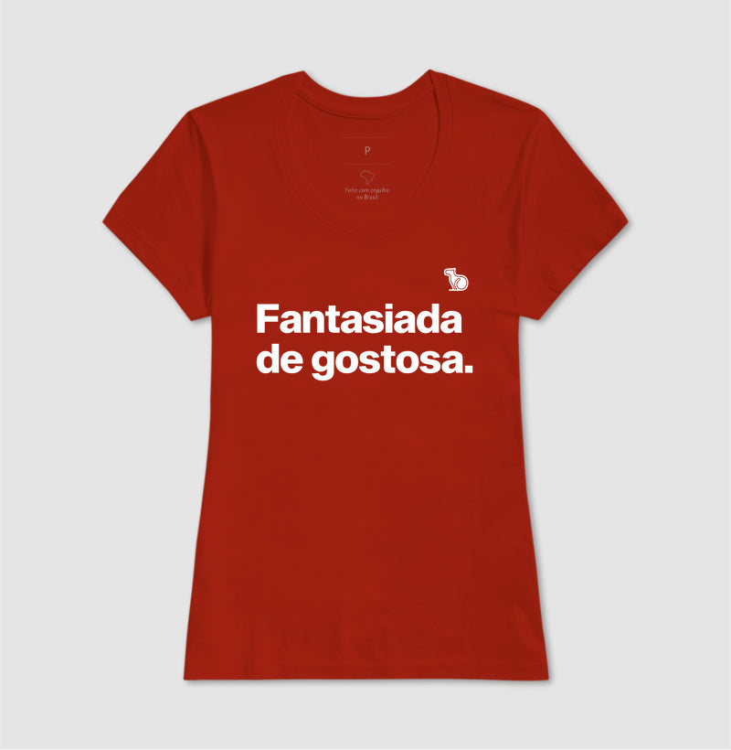 CAMISETA CARNAVAL FANTASIADA DE GOSTOSA