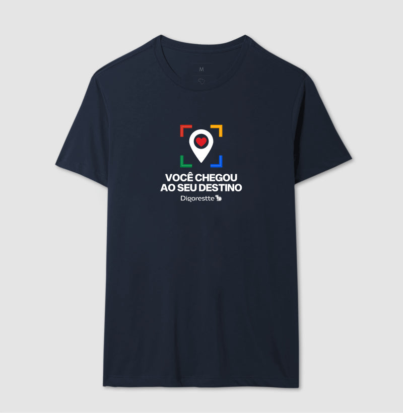 CAMISETA CARNAVAL VOCÊ CHEGOU AO SEU DESTINO