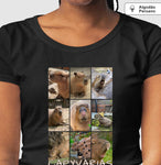CAMISETA ALGODÃO PERUANO CAPIVÁRIAS