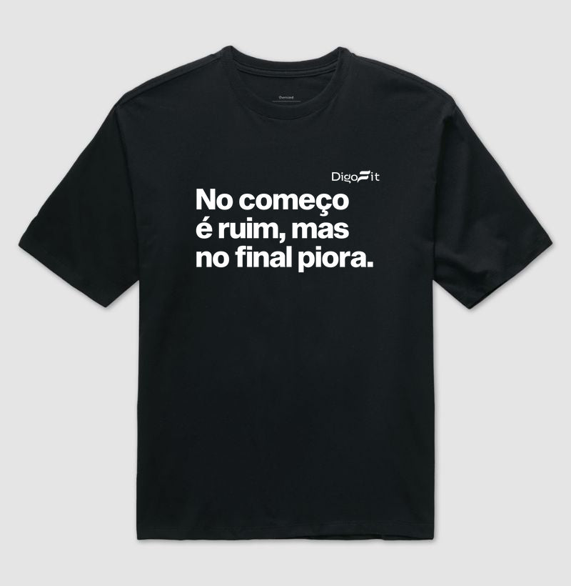 OVERSIZED ACADEMIA NO COMEÇO É RUIM MAS NO FINAL PIORA