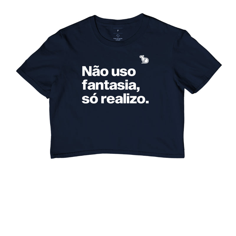 CROPPED CARNAVAL NÃO USO FANTASIA