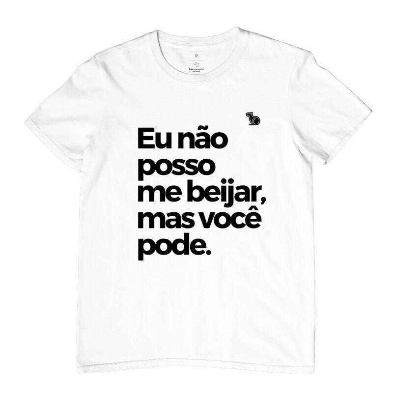 CAMISETA CARNAVAL VOCÊ PODE ME BEIJAR