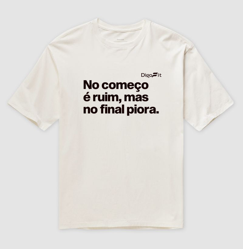 OVERSIZED ACADEMIA NO COMEÇO É RUIM MAS NO FINAL PIORA