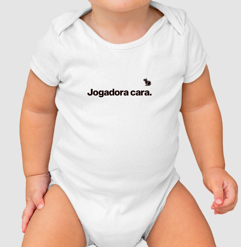 BODY INFANTIL JOGADORA CARA