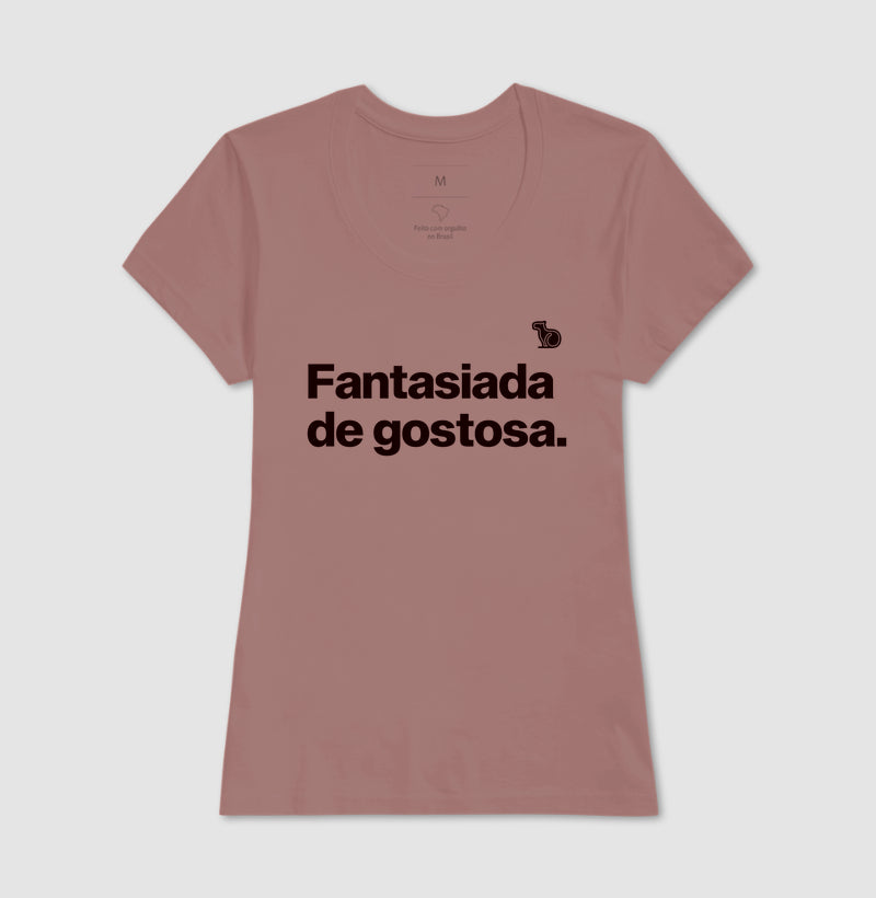 CAMISETA CARNAVAL FANTASIADA DE GOSTOSA