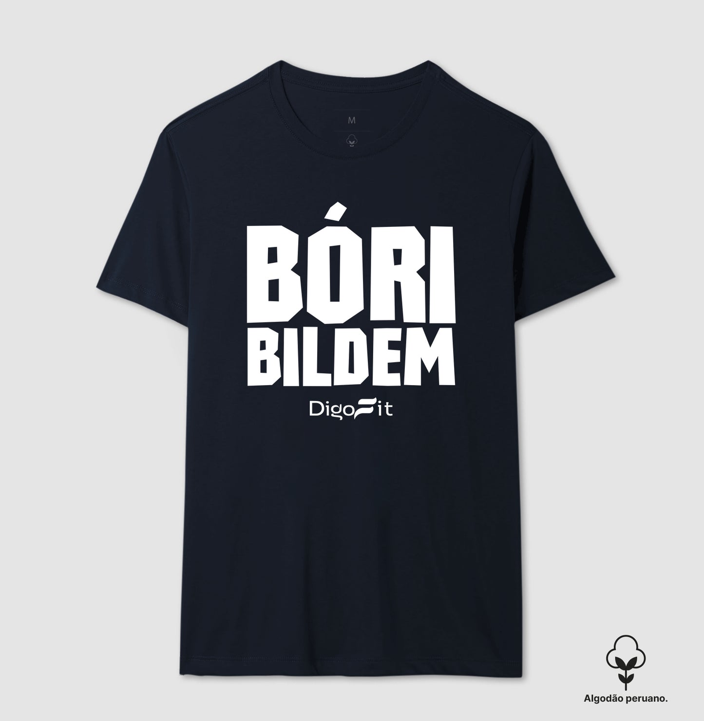CAMISETA ALGODÃO PERUANO ACADEMIA BÓRI BILDEM
