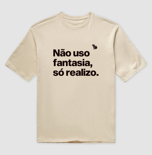 CAMISETA / REGATA / CROPPED CARNAVAL NÃO USO FANTASIA