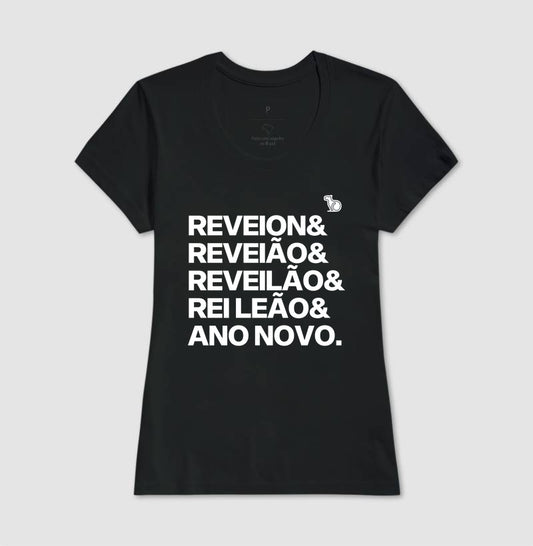 CAMISETA ANO NOVO RÉVEILLON