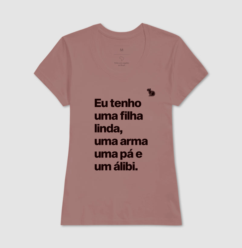 CAMISETA PAIS COM ÁLIBI - FILHA