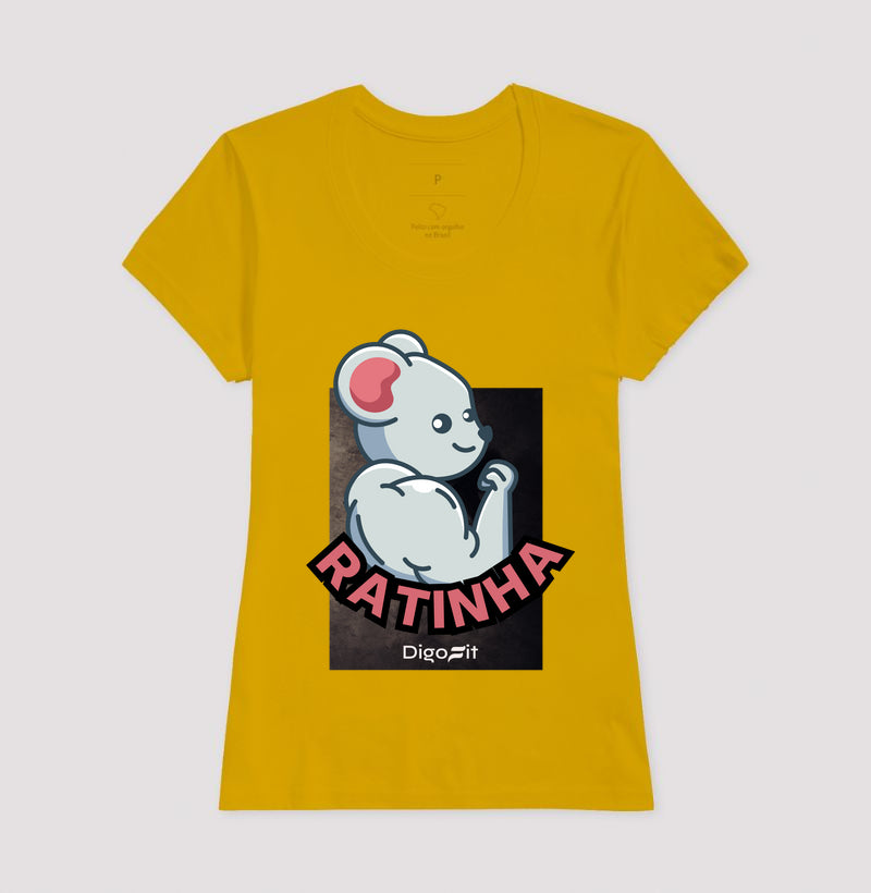 CAMISETA ACADEMIA RATINHA