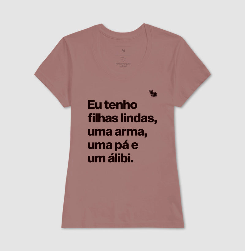 CAMISETA PAIS COM ÁLIBI - FILHAS
