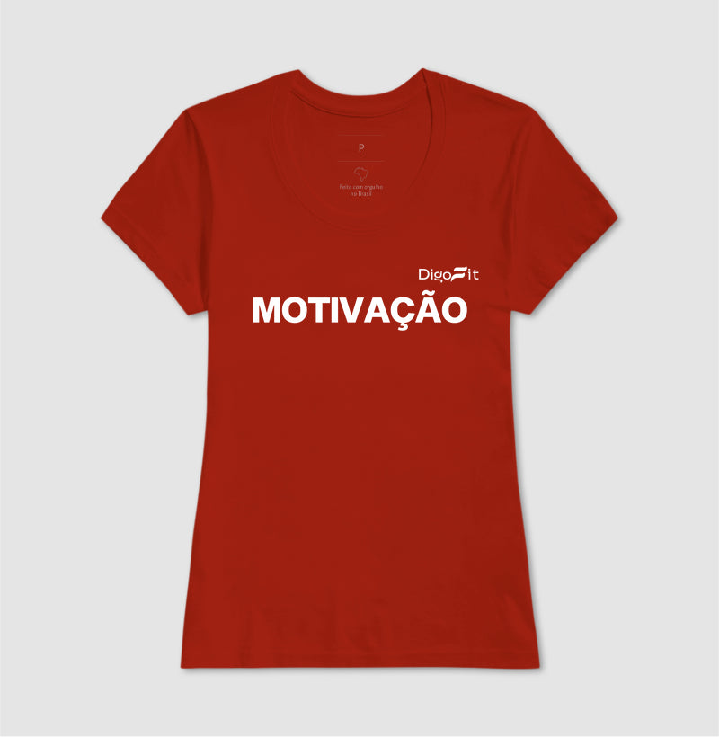 CAMISETA ACADEMIA MOTIVAÇÃO