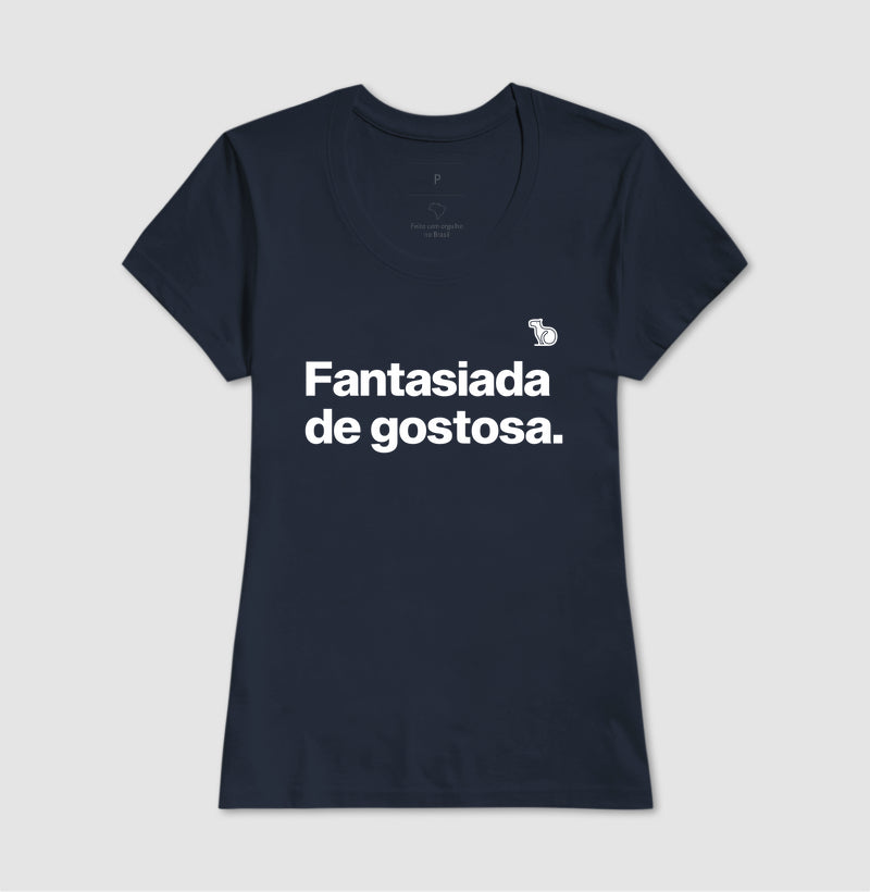 CAMISETA CARNAVAL FANTASIADA DE GOSTOSA