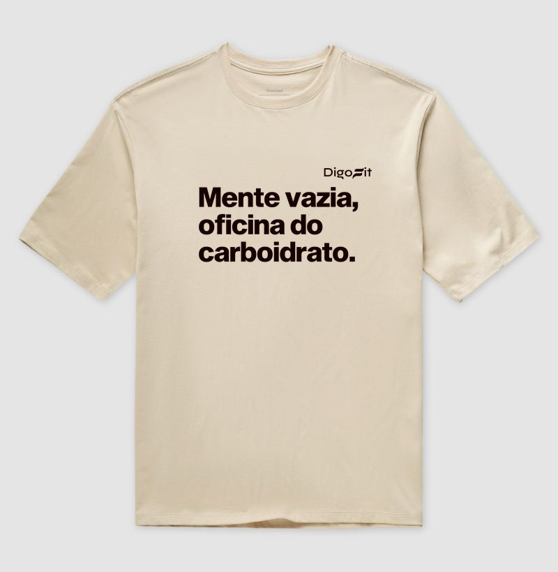 OVERSIZED ACADEMIA MENTE VAZIA OFICINA DO CARBOIDRATO