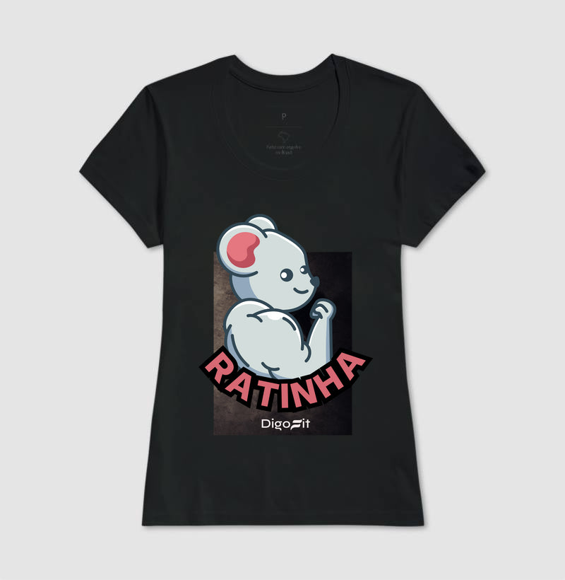 CAMISETA ACADEMIA RATINHA