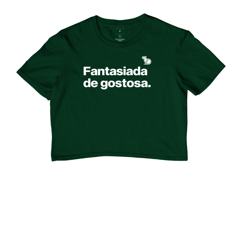 CROPPED CARNAVAL FANTASIADA DE GOSTOSA