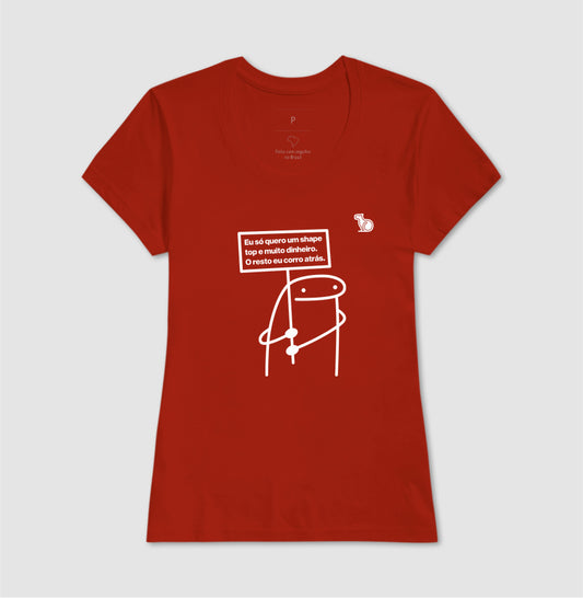 CAMISETA ANO NOVO UM SHAPE TOP E MUITO DINHEIRO