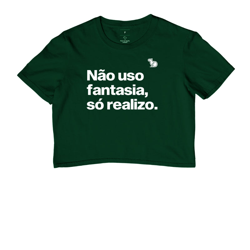 CROPPED CARNAVAL NÃO USO FANTASIA