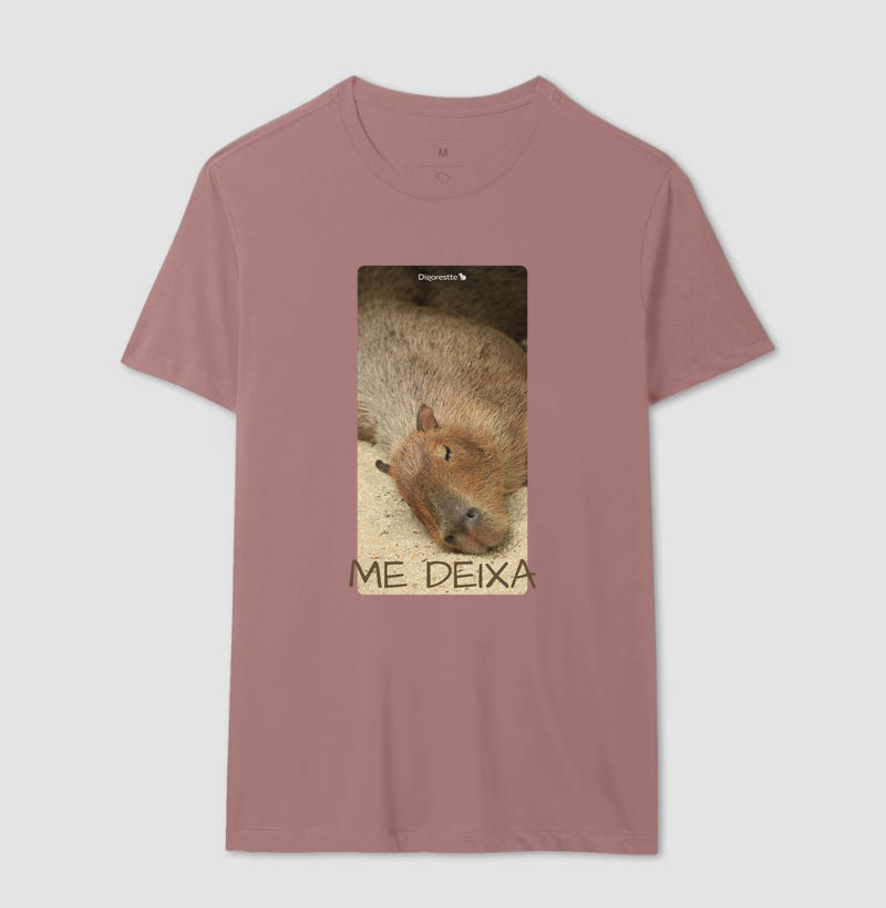 CAMISETA CAPIVARA ME DEIXA