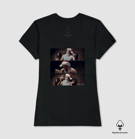 CAMISETA ALGODÃO PERUANO BAD NOEL